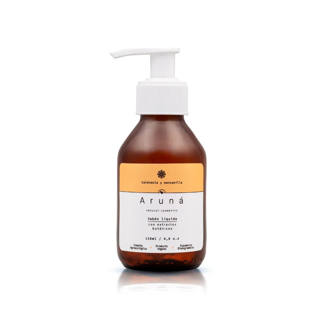 Jabón Limpiador Facial de Caléndula y Manzanilla 120 ml