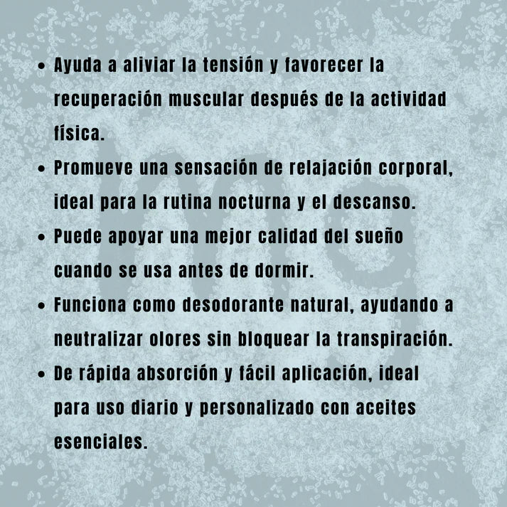 Aceite de Magnesio en Spray - Cloruro de Magnesio - Desodorante