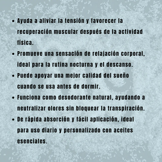 Aceite de Magnesio en Spray - Cloruro de Magnesio - Desodorante