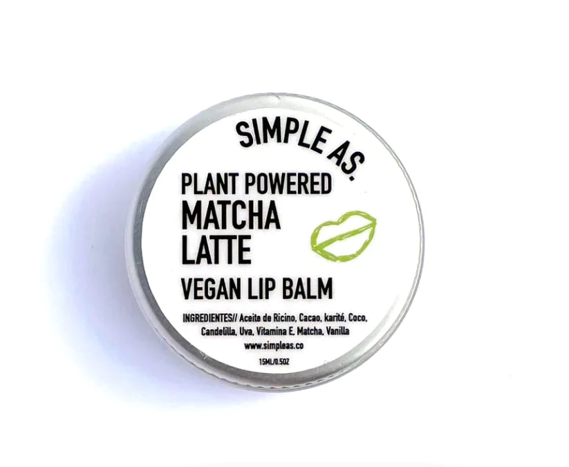 Bálsamo labial reparador Matcha latte tienda ecológica bogotá Izana Naturals