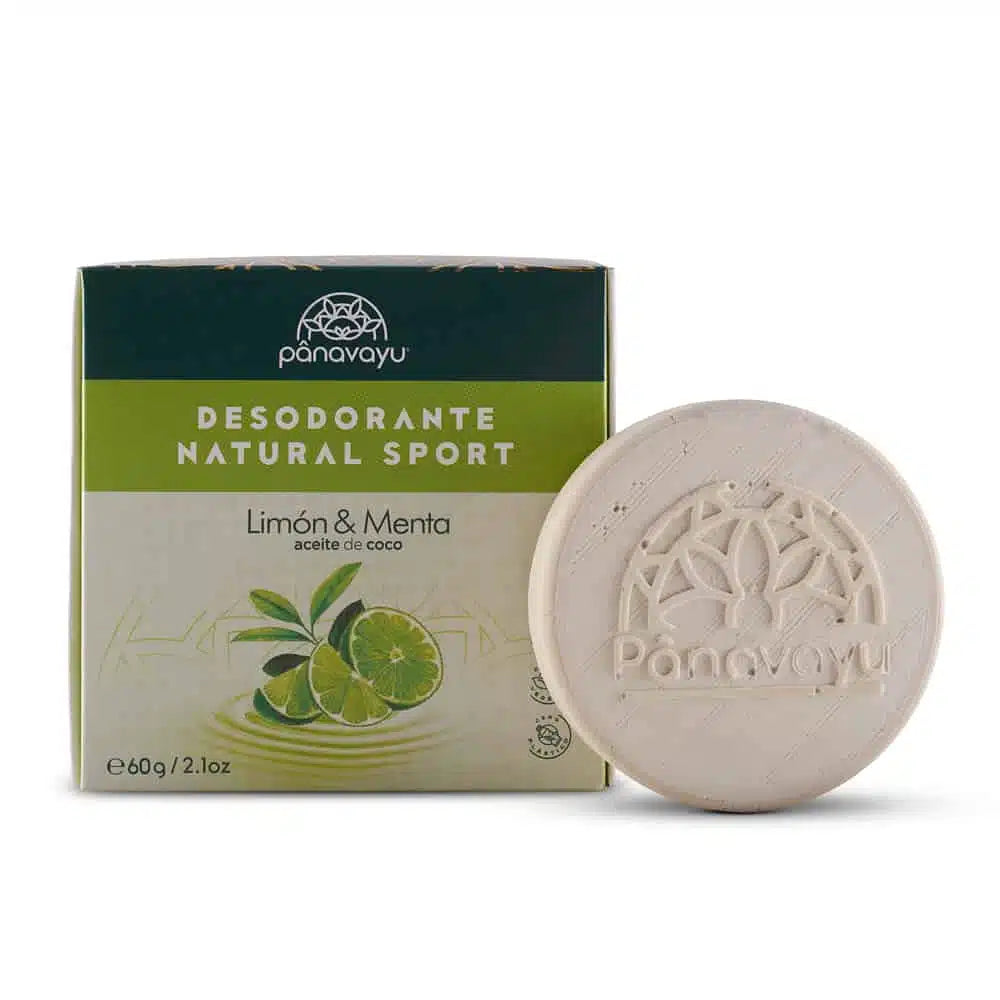 Desodorante Limón y Menta productos ecológicos Colombia Izana Naturals