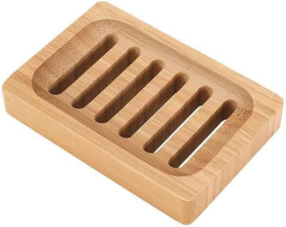 Jabonera de Bambú Cuadrada
