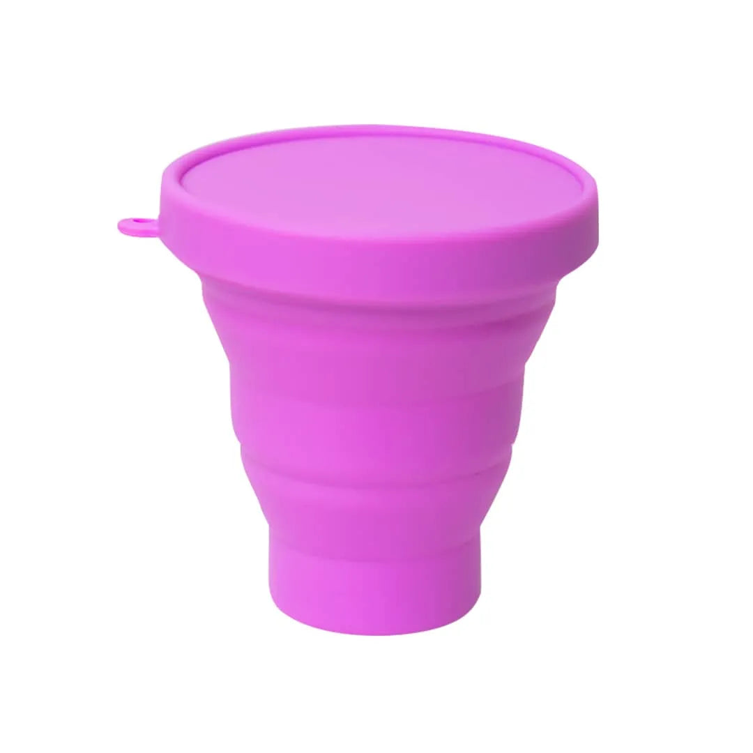 Vaso Plegable para Copa y Disco Menstrual