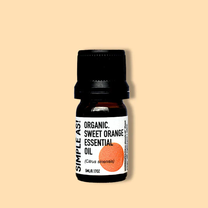 Aceite esencial de Naranja Dulce Orgánica 5 ML
