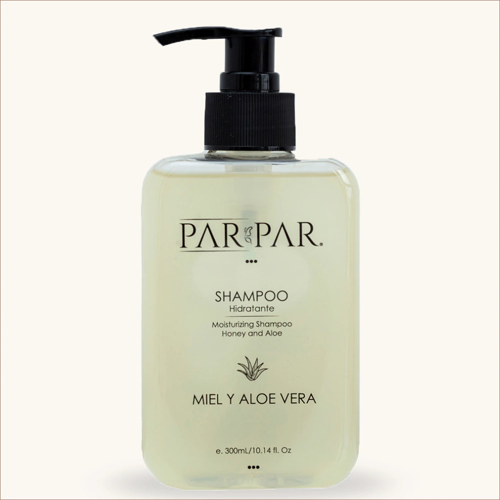 Shampoo Hidratante Miel y Aloe vera 300mL