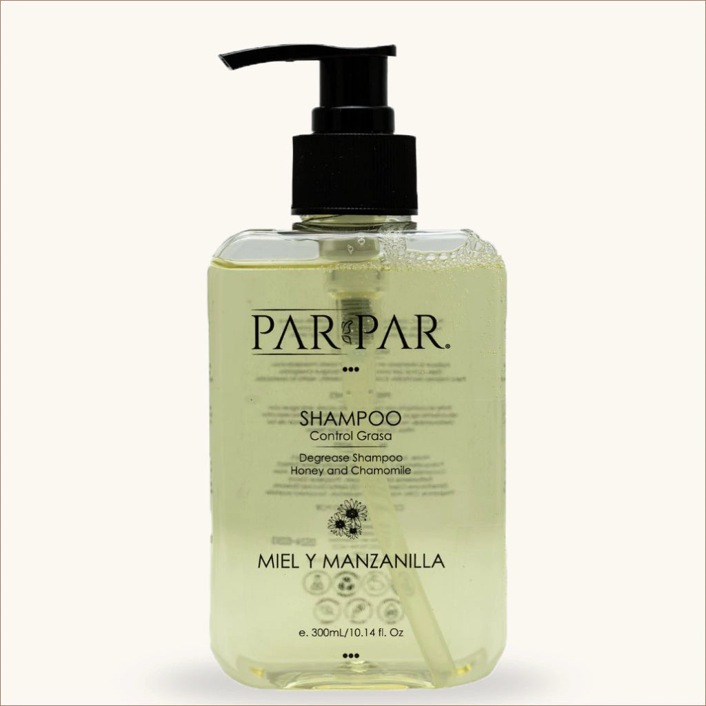Shampoo Control Grasa Miel y Manzanilla 300mL